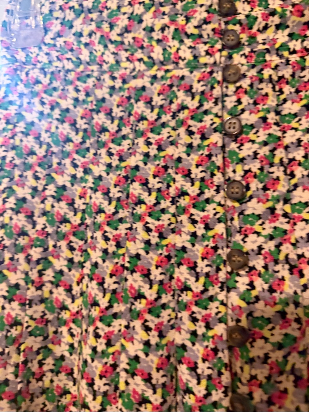 H&M Floral Maxi Skirt in Pink, Green & Cream - Picture 6 of 15